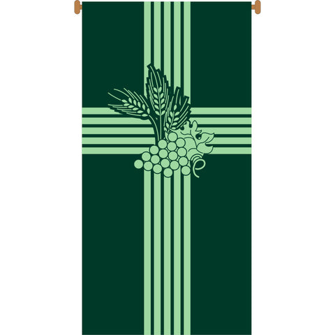 EUCHARIST/WHEAT BANNER - Banners - Patrick Baker & Sons