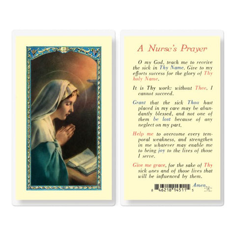 E24-789 NURSE'S PRAYER